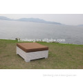 New Style Royal aluminium furniture Furniture Garden furniture set Ottoman